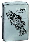 Зажигалка ZIPPO 200 BLACK BASS